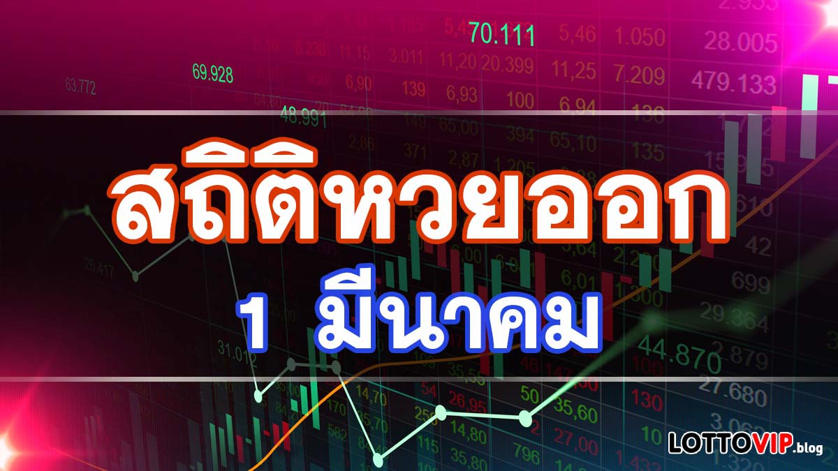 สถิติหวยออก 1 มีนาคม